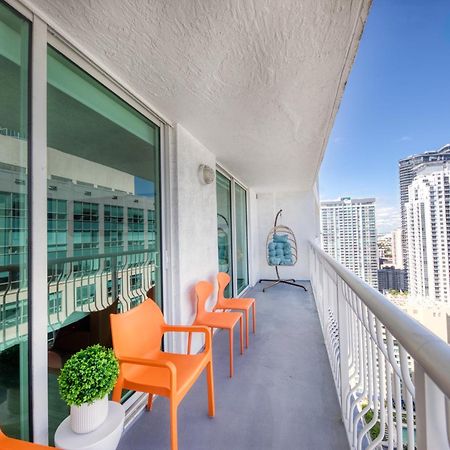Oceanside Penthouse Apartment In Brickell Miami, Pool, Free Parking Esterno foto