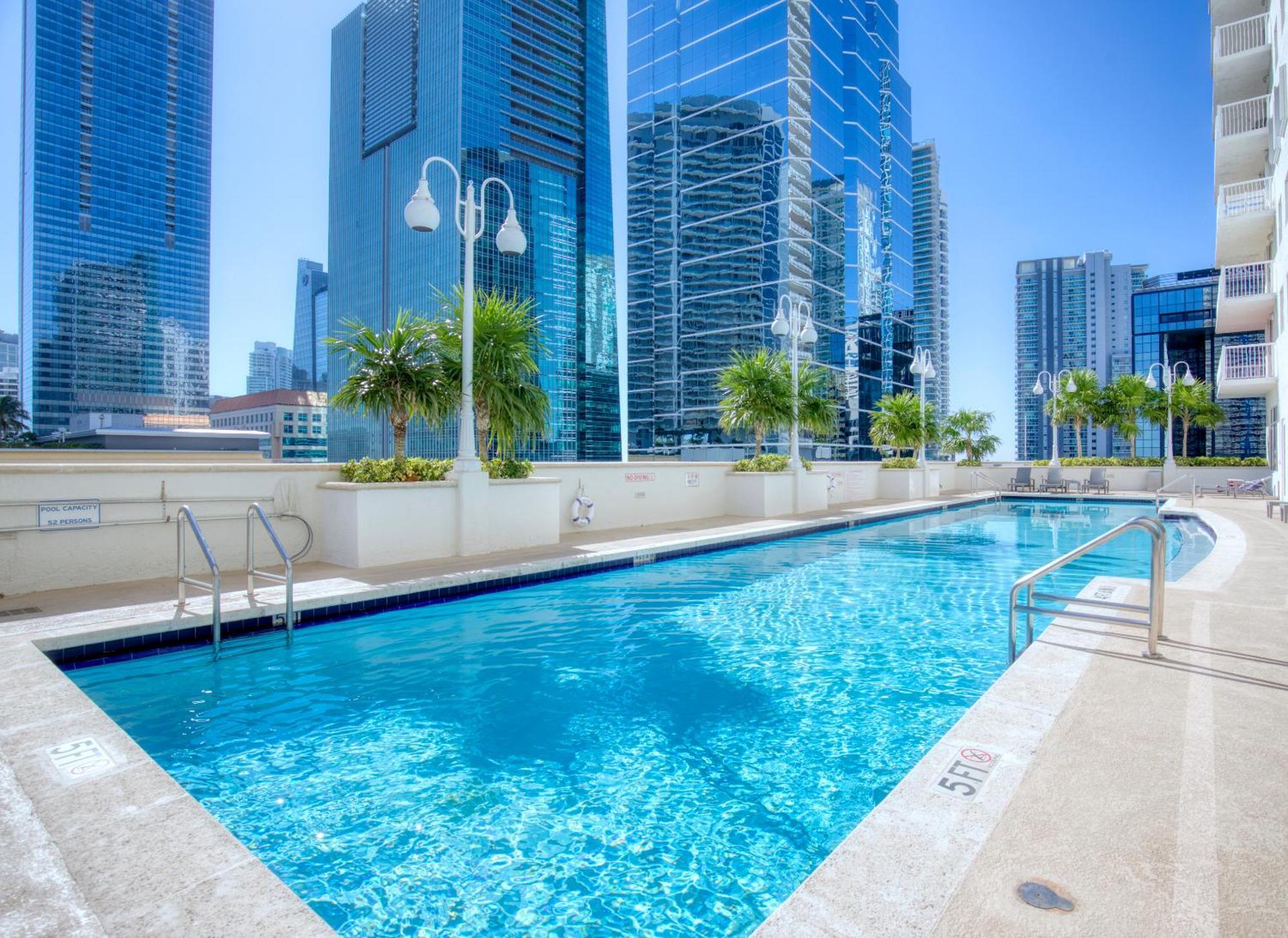 Oceanside Penthouse Apartment In Brickell Miami, Pool, Free Parking Esterno foto