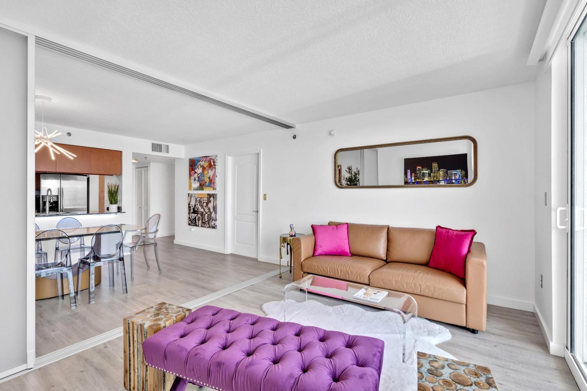 Oceanside Penthouse Apartment In Brickell Miami, Pool, Free Parking Esterno foto