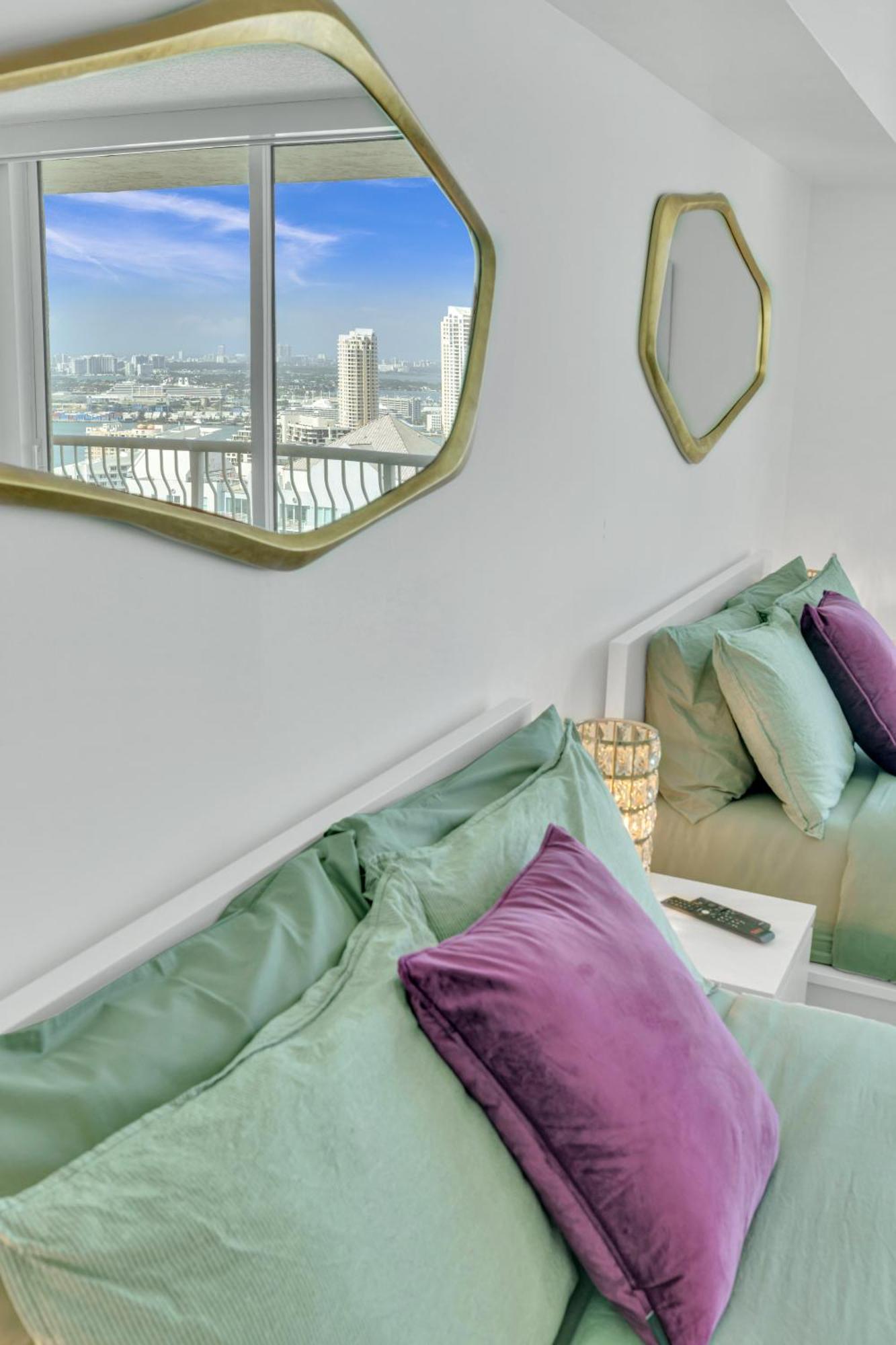 Oceanside Penthouse Apartment In Brickell Miami, Pool, Free Parking Esterno foto