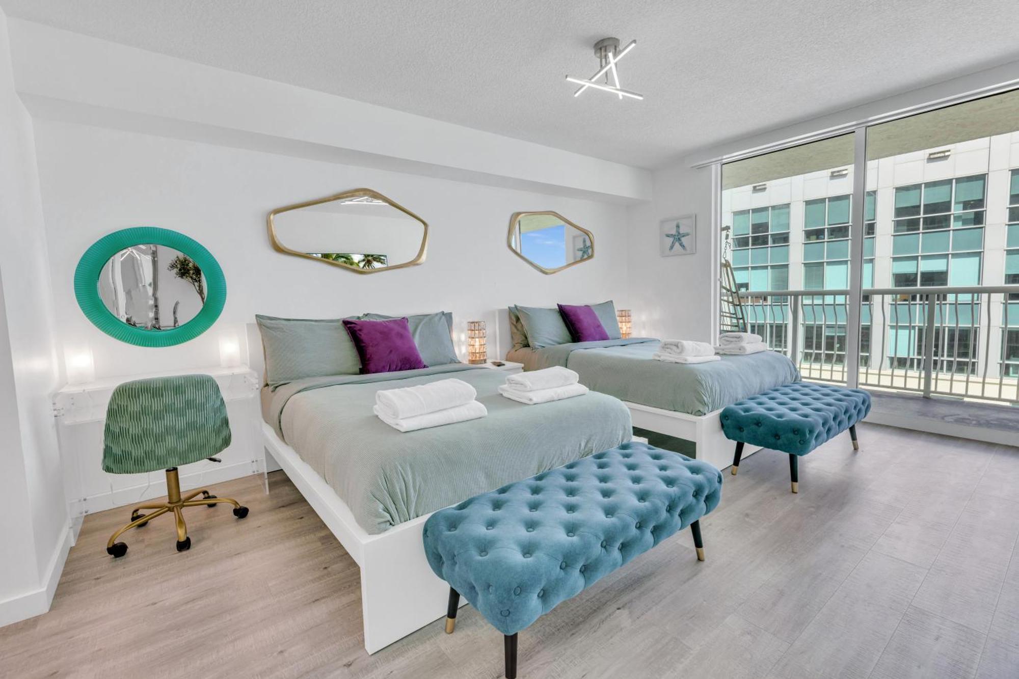 Oceanside Penthouse Apartment In Brickell Miami, Pool, Free Parking Esterno foto