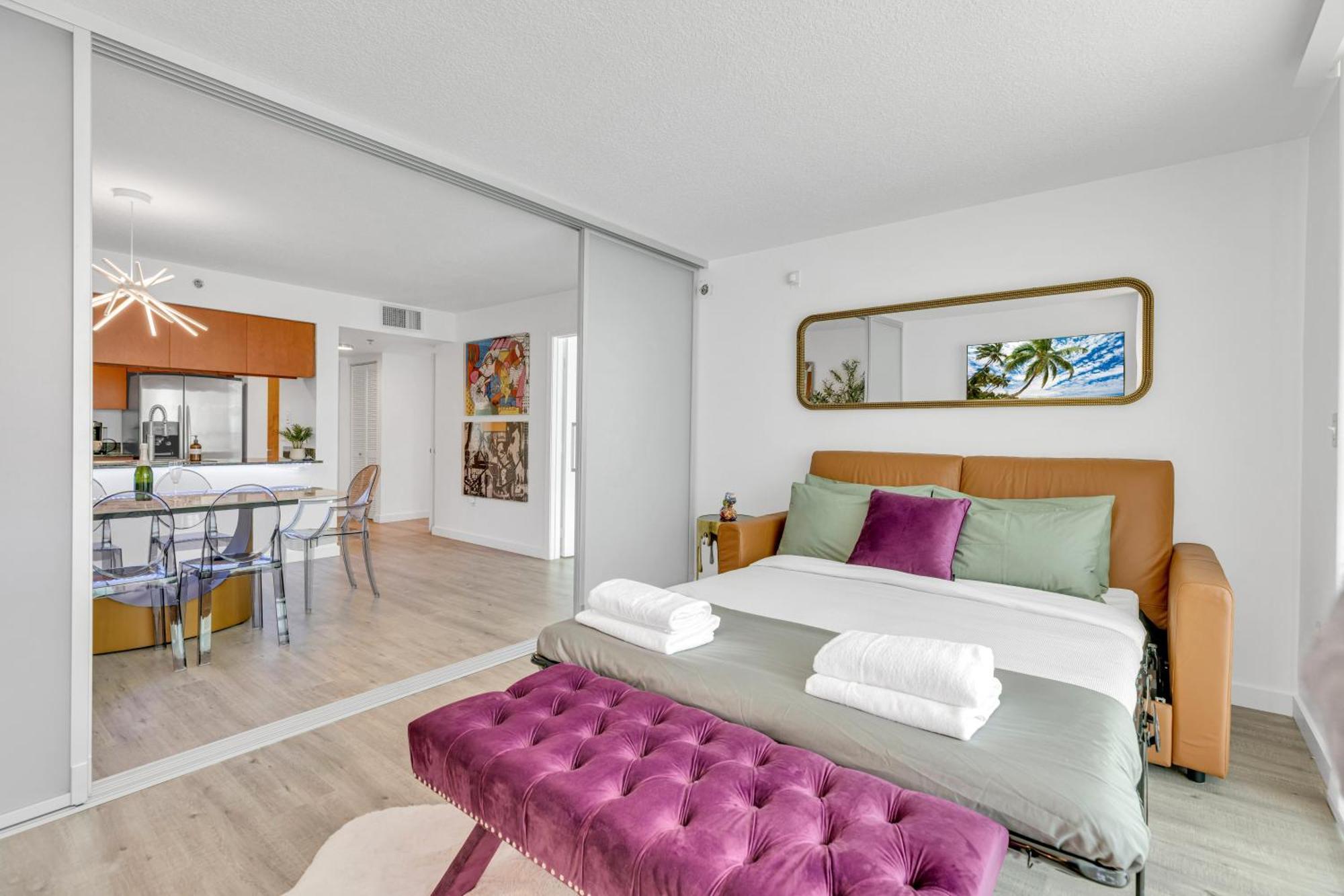 Oceanside Penthouse Apartment In Brickell Miami, Pool, Free Parking Esterno foto
