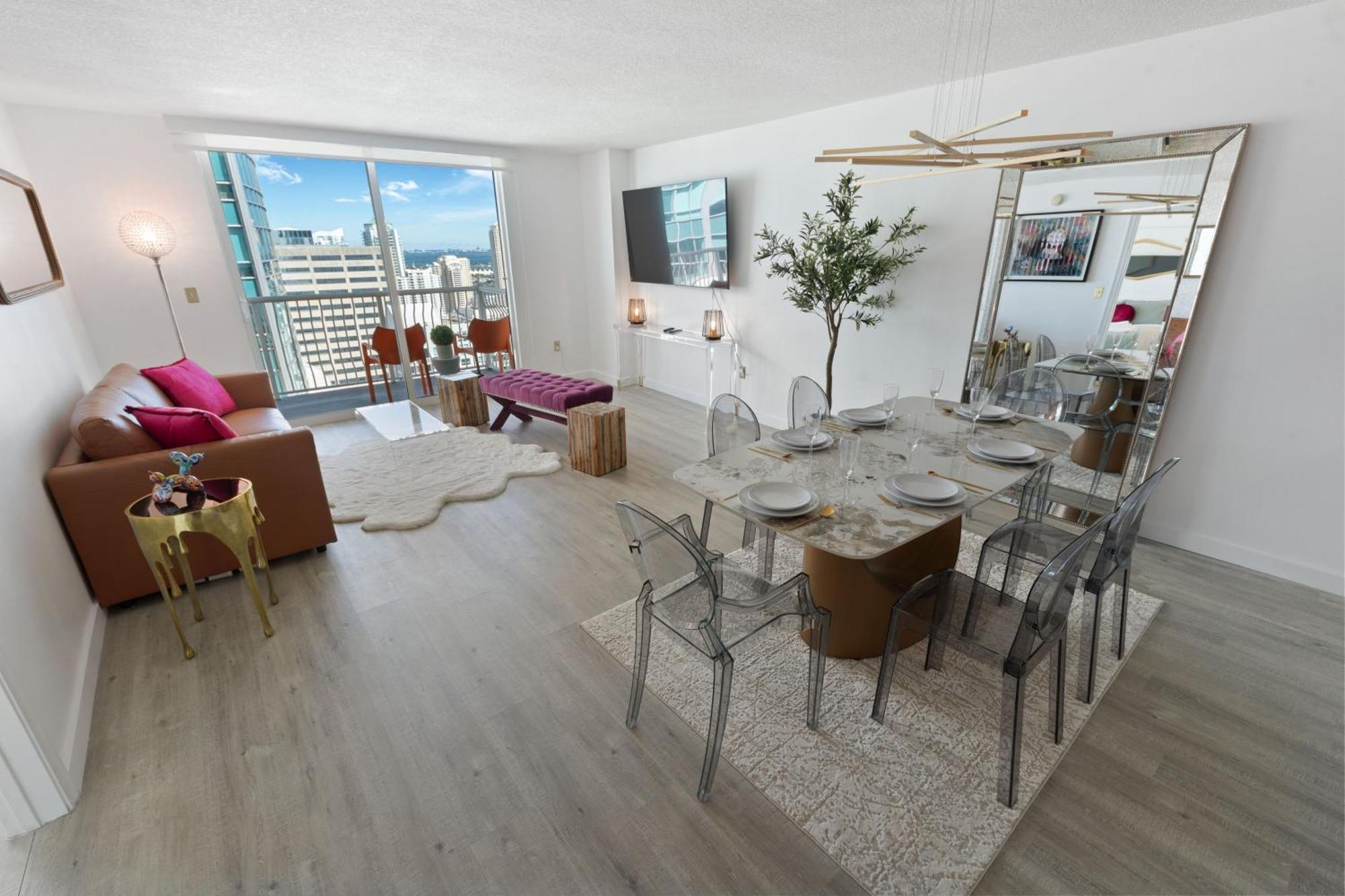 Oceanside Penthouse Apartment In Brickell Miami, Pool, Free Parking Esterno foto