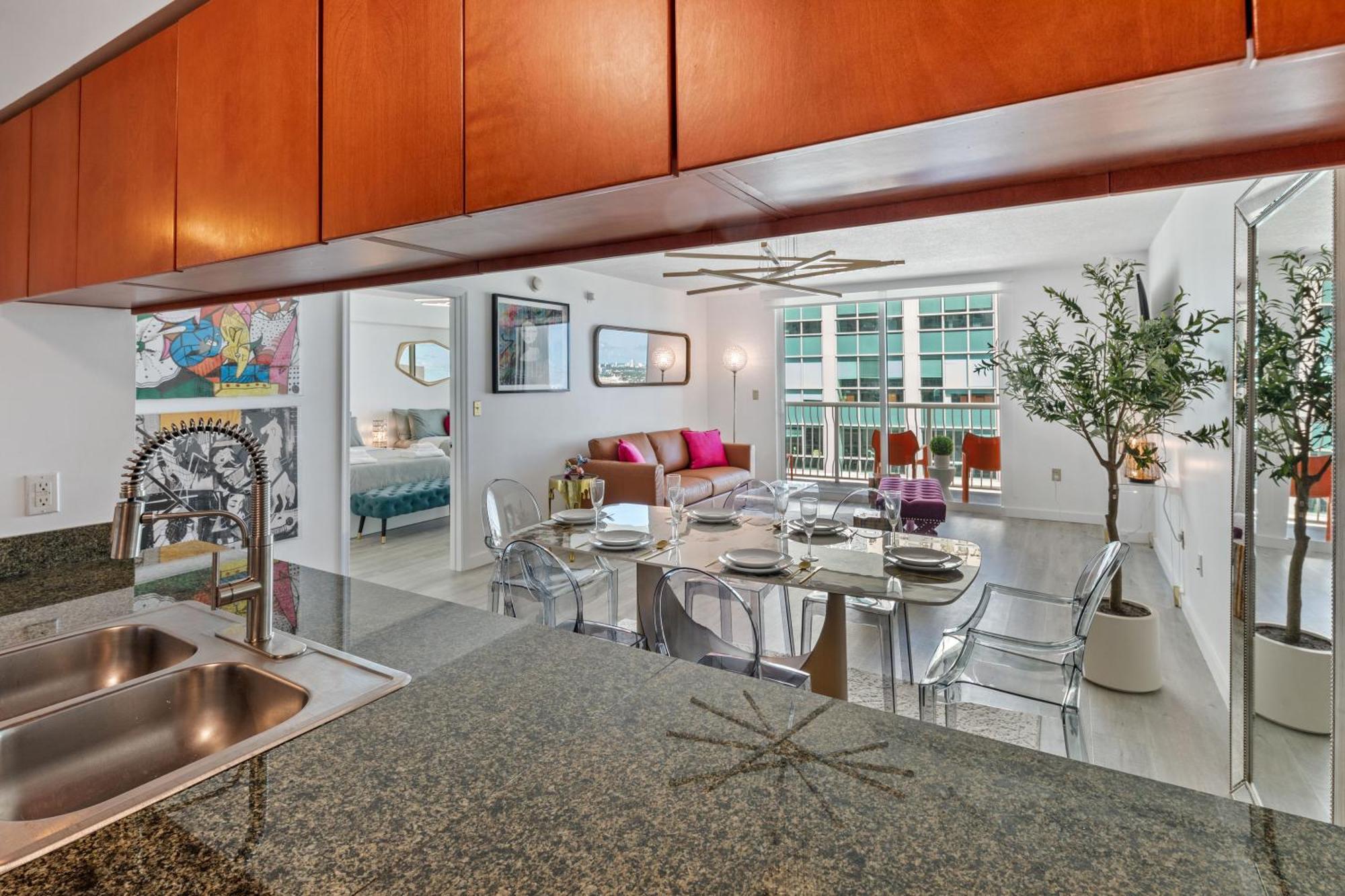 Oceanside Penthouse Apartment In Brickell Miami, Pool, Free Parking Esterno foto