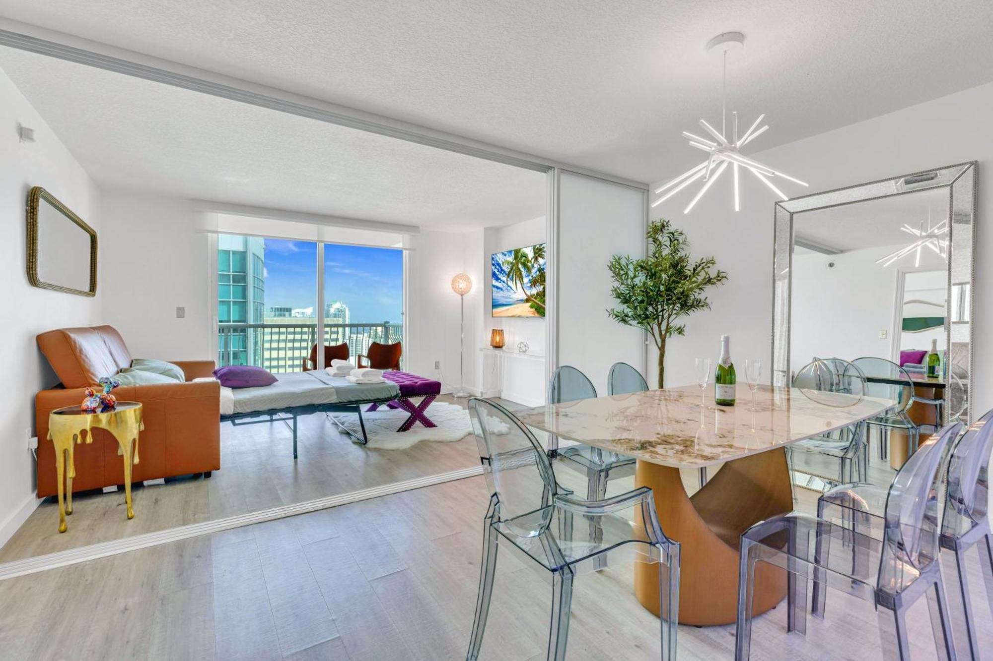 Oceanside Penthouse Apartment In Brickell Miami, Pool, Free Parking Esterno foto