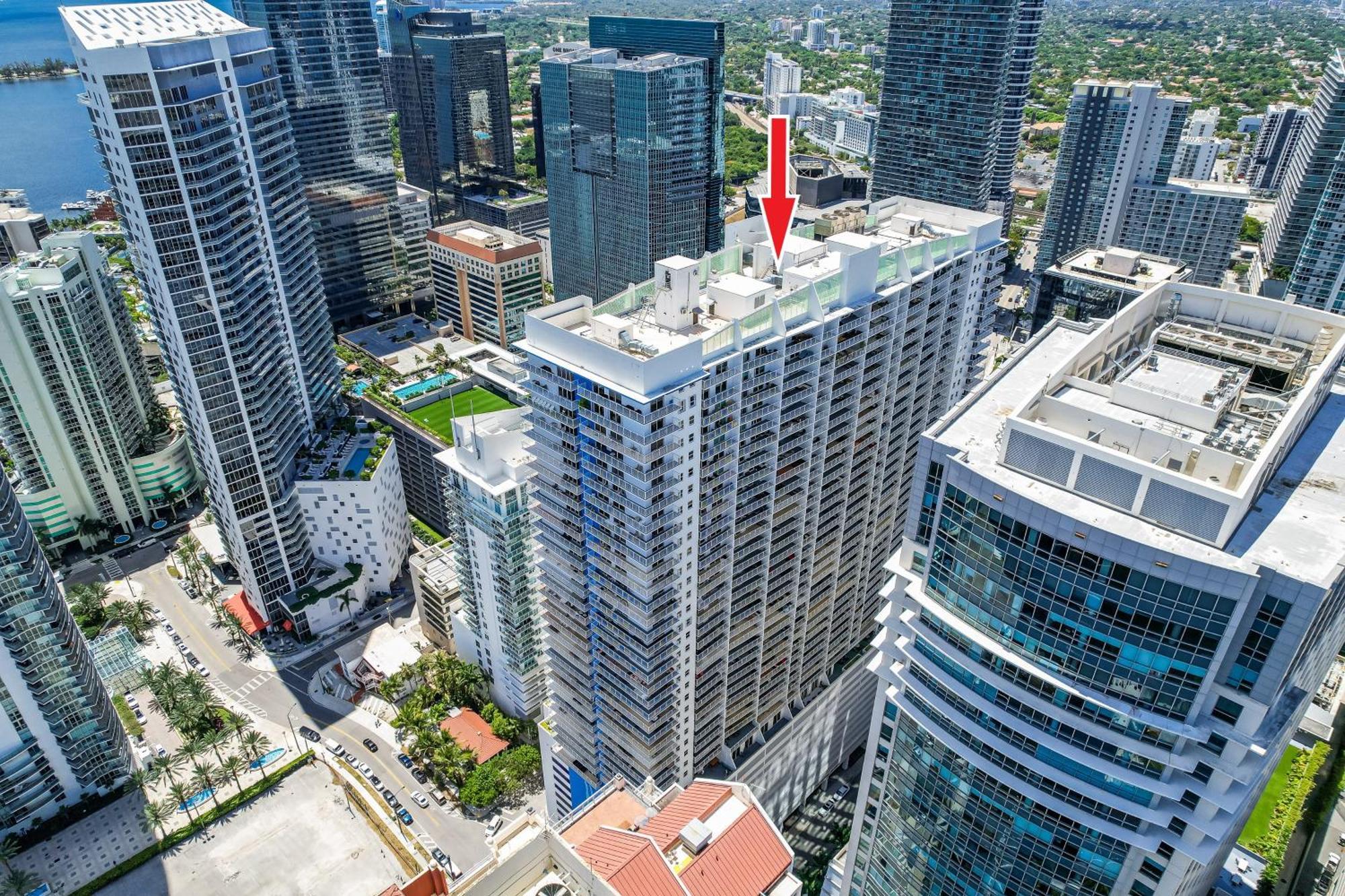 Oceanside Penthouse Apartment In Brickell Miami, Pool, Free Parking Esterno foto