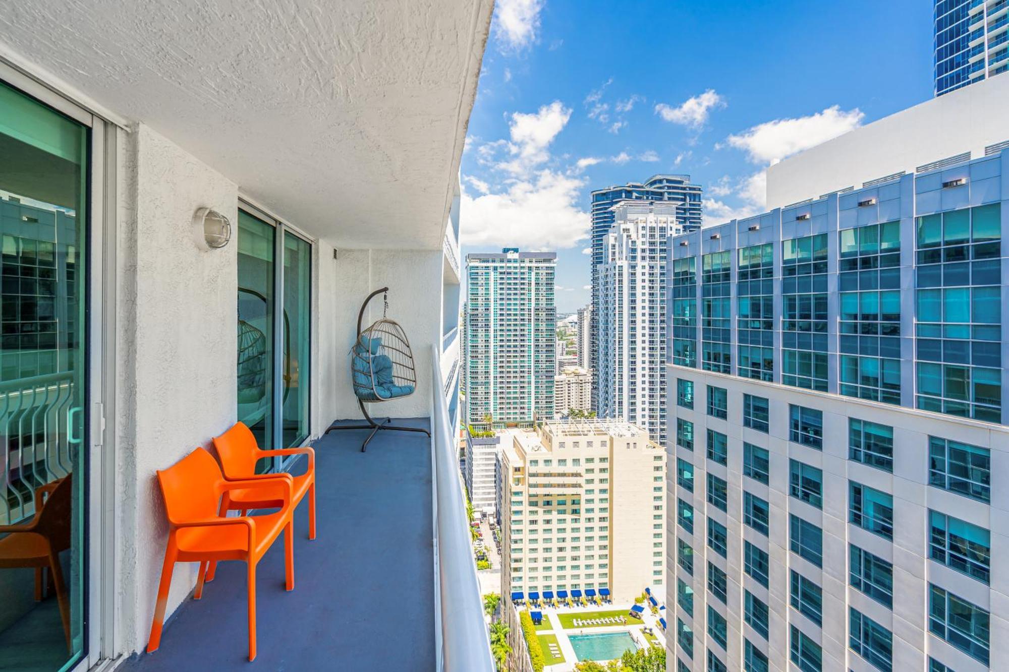Oceanside Penthouse Apartment In Brickell Miami, Pool, Free Parking Esterno foto