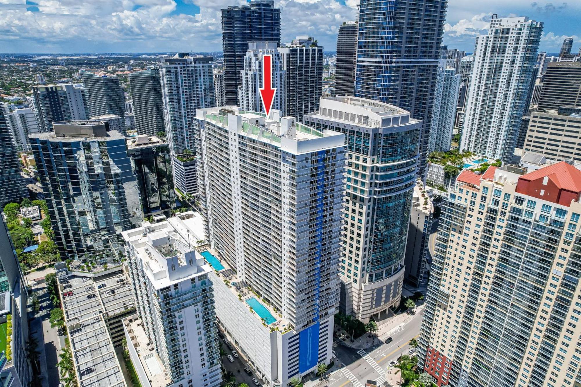 Oceanside Penthouse Apartment In Brickell Miami, Pool, Free Parking Esterno foto